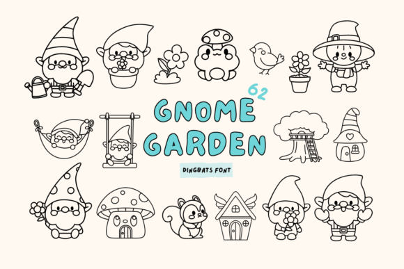 Gnome Garden Font - Featured Image