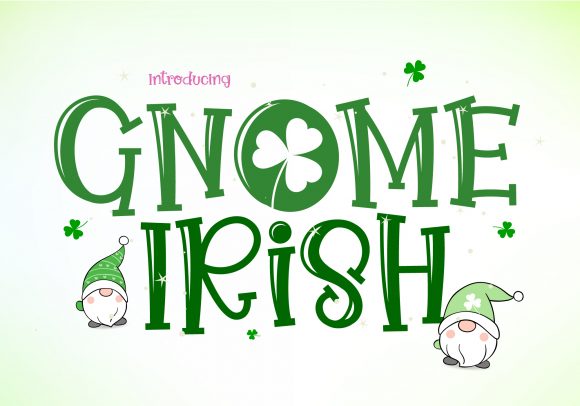 Gnome Irish Font - Featured Image