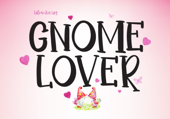 Gnome Lover Font - Featured Image