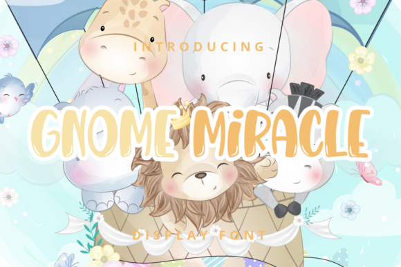 Gnome Miracle Font - Featured Image