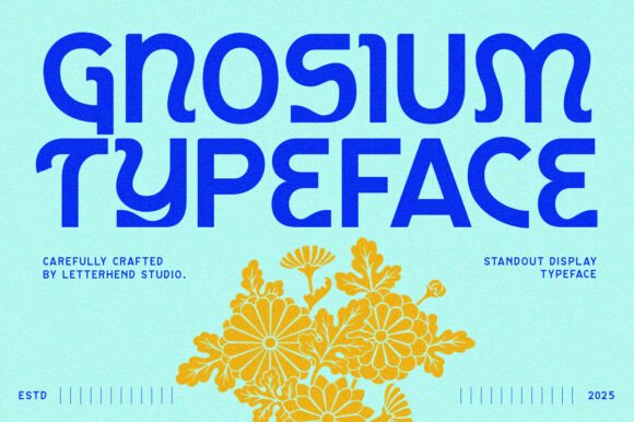 Gnosium Typeface Font - Featured Image