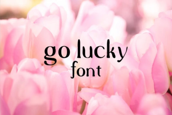 Go Lucky Font - Featured Image