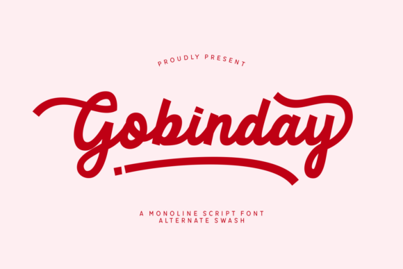 Gobinday Font - Featured Image