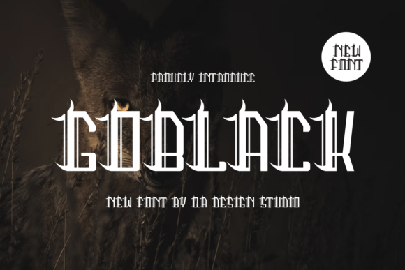 Goblack Font - Featured Image