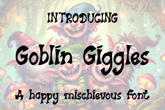 Goblin Giggles Font - Featured Image