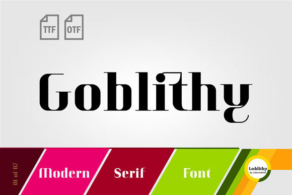 Goblithy Font - Featured Image