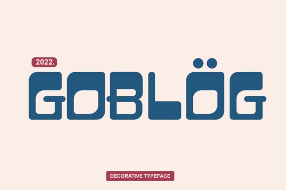 Goblog Font - Featured Image