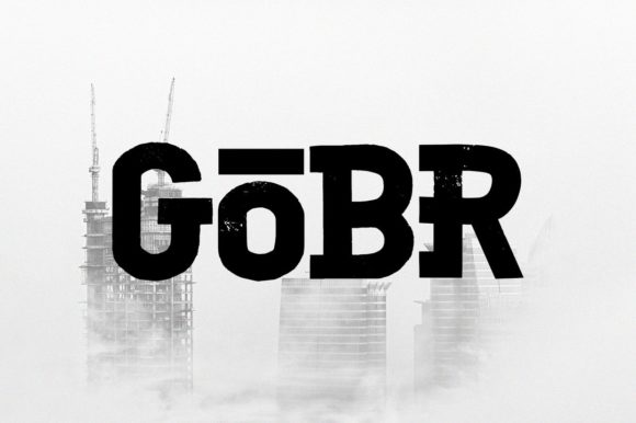 Gobr Font - Featured Image