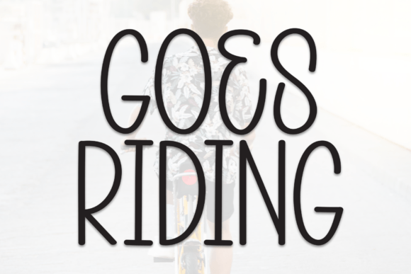 Goes Riding Font - Featured Image