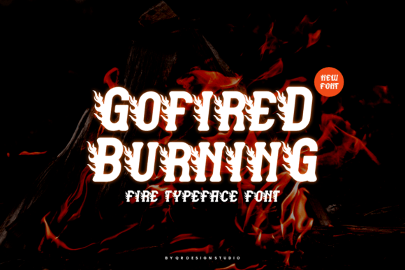 Gofired Burning Font - Featured Image