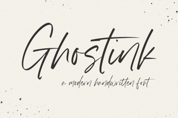 Gohstink Font - Featured Image