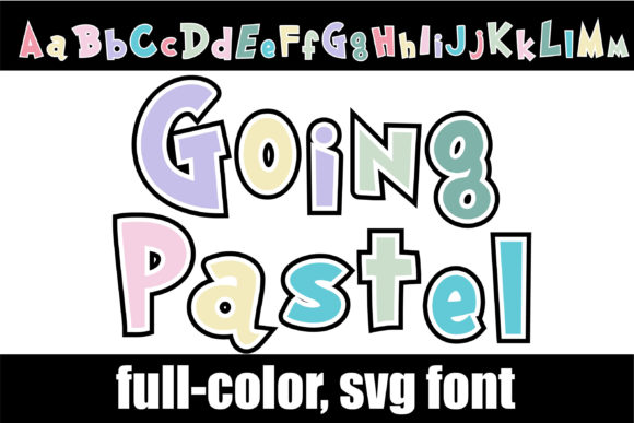 Going Pastel Font - Featured Image