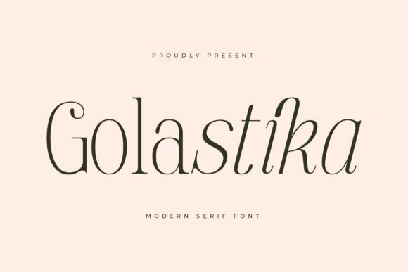 Golastika Font - Featured Image