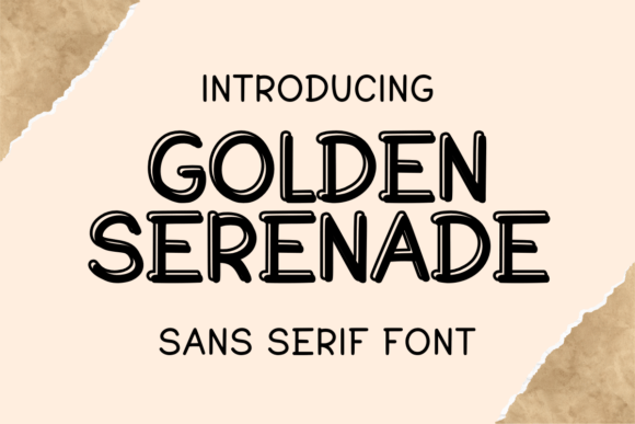 Golden Serenade Font - Featured Image