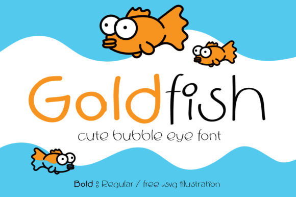 Goldfish Font - Featured Image