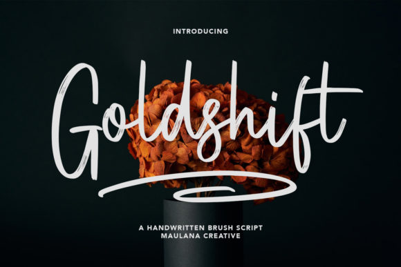 Goldshift Font - Featured Image