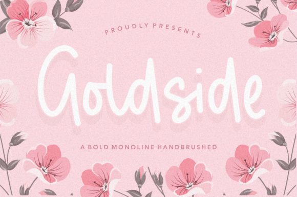 Goldside Font - Featured Image