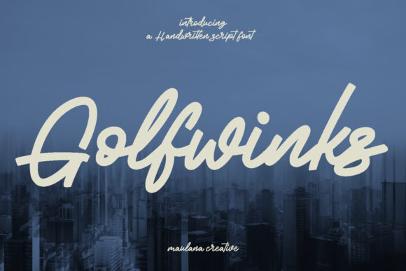 Golfwinks Font - Featured Image