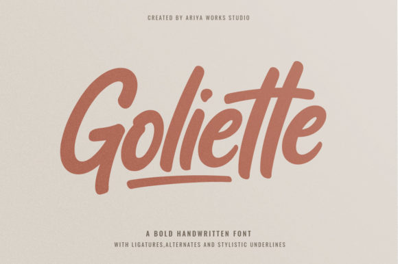 Goliette Font - Featured Image