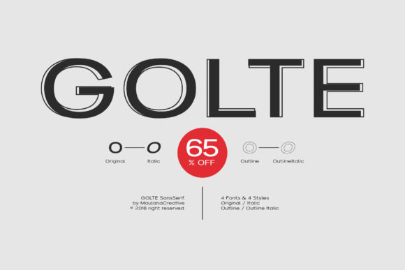 Golte Font - Featured Image