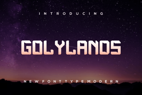 Golylands Font - Featured Image