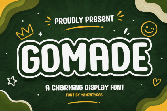 Gomade Font - Featured Image