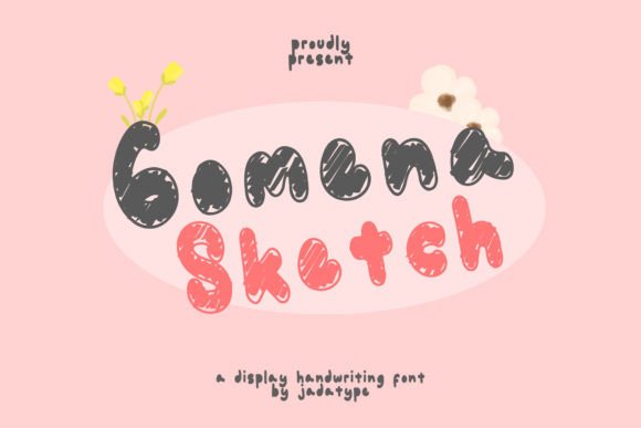 Gomena Sketch Font - Featured Image