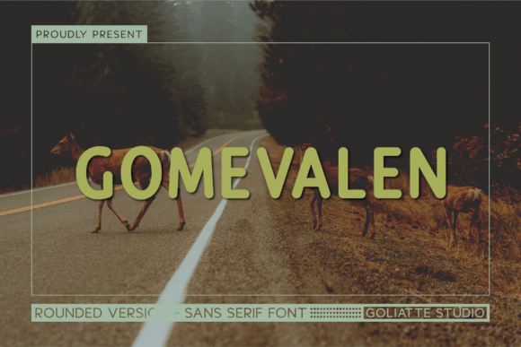 Gomevalen Font - Featured Image