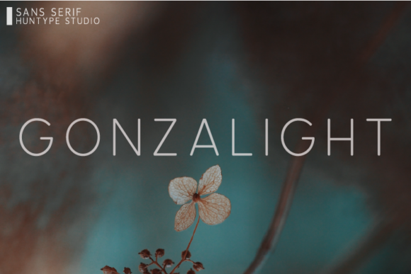 Gonzalight Font - Featured Image