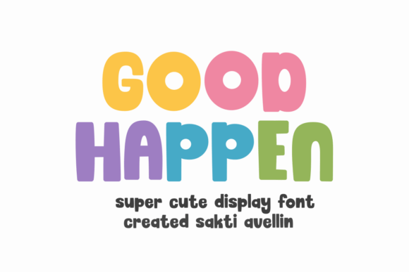 Good Happen Font - Featured Image