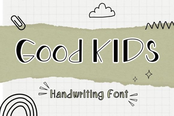 Good Kids Font - Featured Image