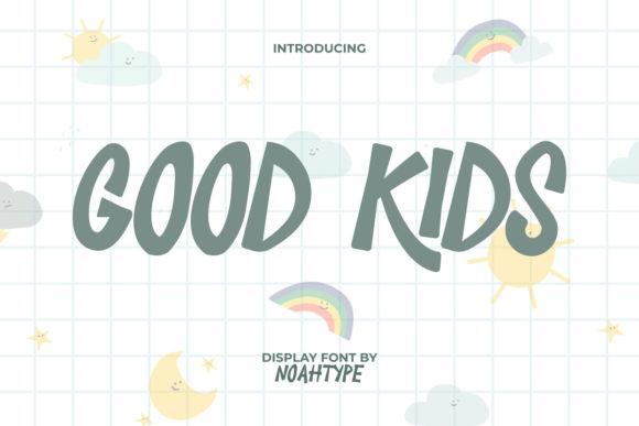 Good Kids Font - Featured Image