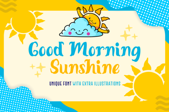 Good Morning Sunshine Font - Featured Image