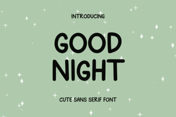 Good Night Font - Featured Image