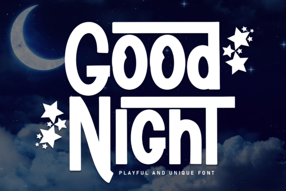 Good Night Font - Featured Image