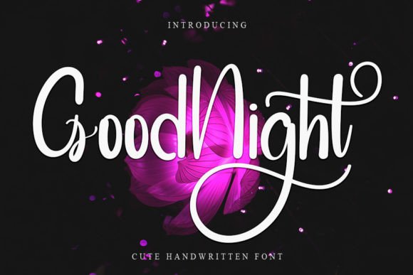 Good Night Font - Featured Image