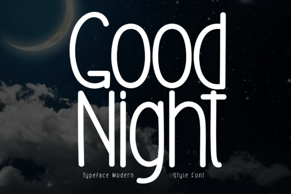 Good Night Font - Featured Image