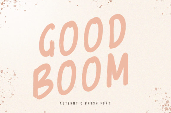 Goodboom Font - Featured Image