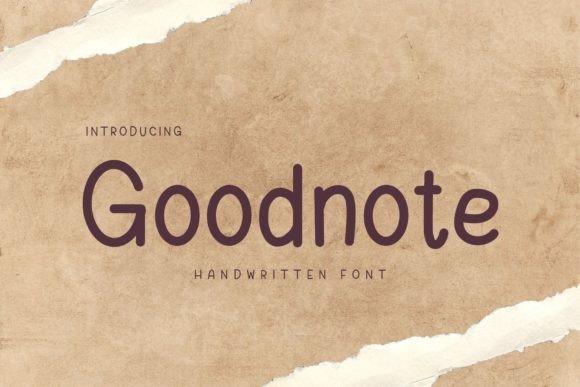 Goodnote Font - Featured Image