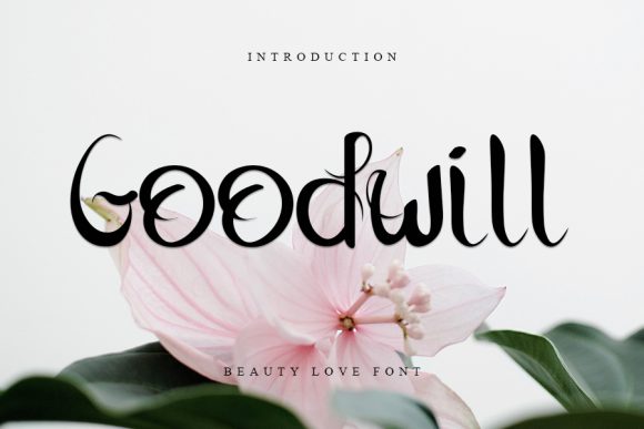 Goodwill Font - Featured Image
