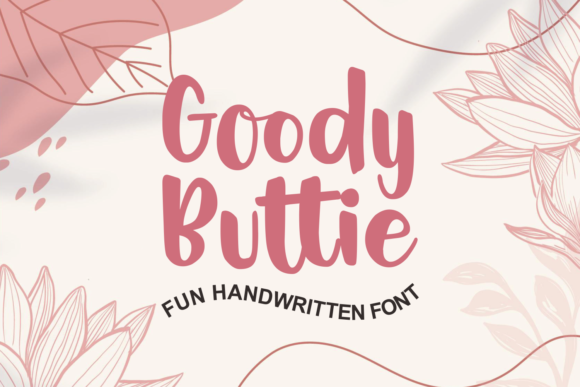 Goody Buttie Font - Featured Image