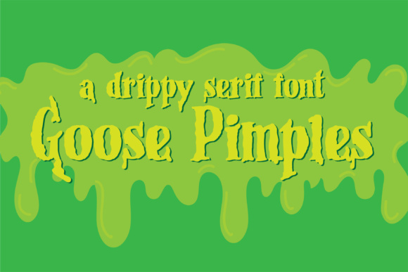 Goose Pimples Font - Featured Image