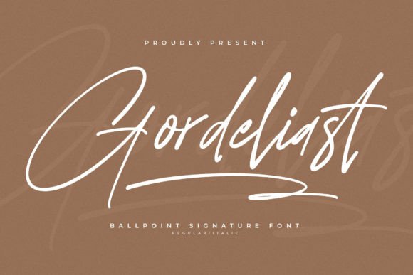 Gordeliast Font - Featured Image