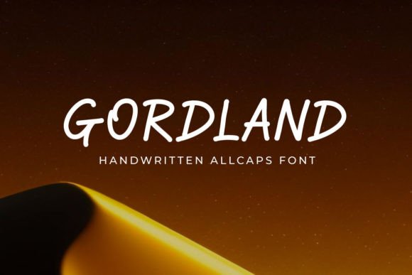 Gordland Font - Featured Image