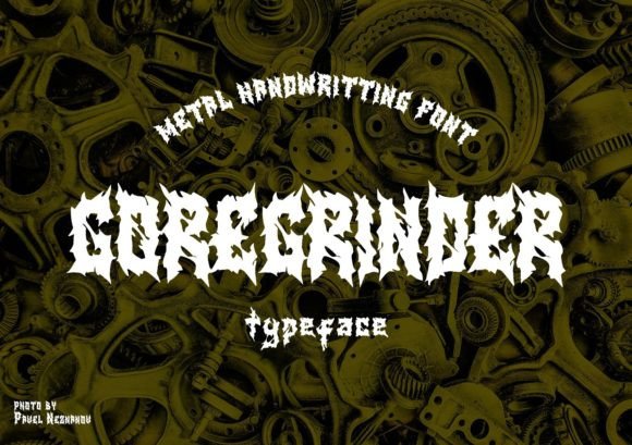 Goregrinder (Full Version) Font - Featured Image