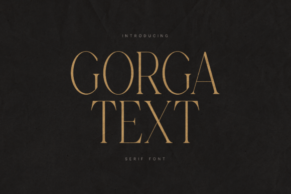 Gorga Font - Featured Image
