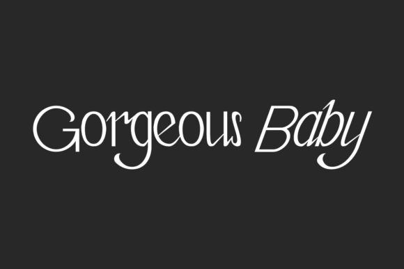 Gorgeous Baby Font - Featured Image