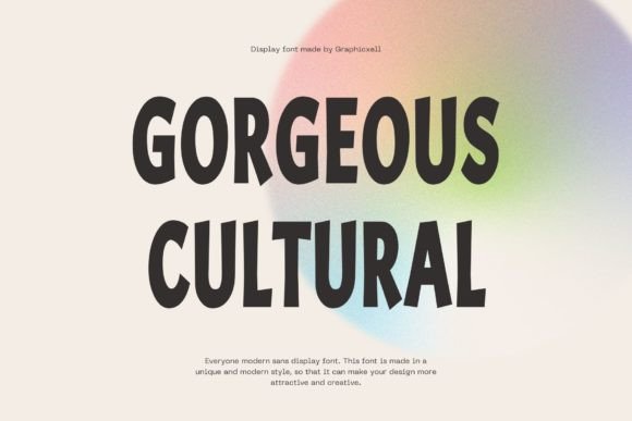 Gorgeous Cultural Font - Featured Image