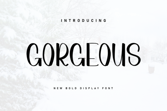 Gorgeous Font - Featured Image