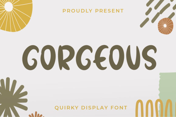 Gorgeous Font - Featured Image